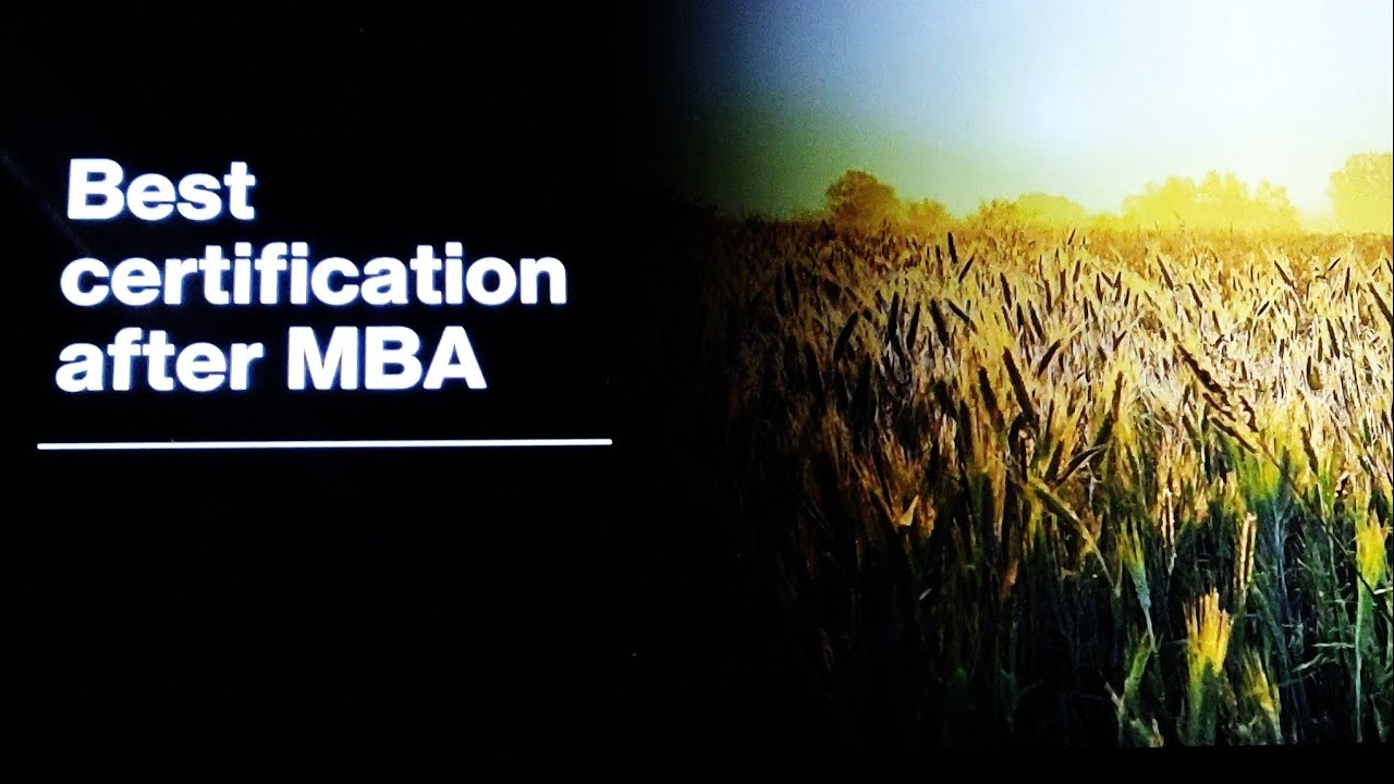 Best courses after MBA l Certification that can enhance career