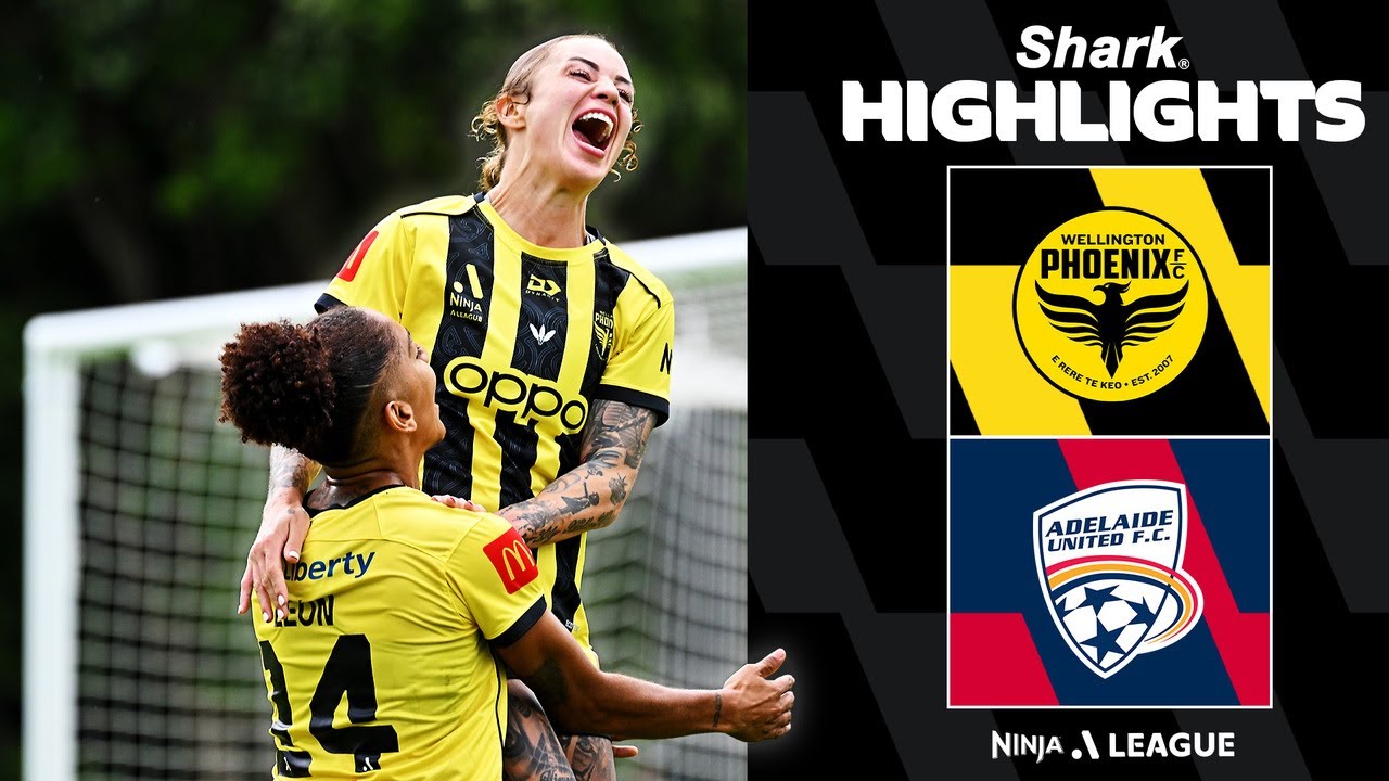Wellington Phoenix v Adelaide United | SHARK HIGHLIGHTS | Ninja A-League 2025-26 | Round 14