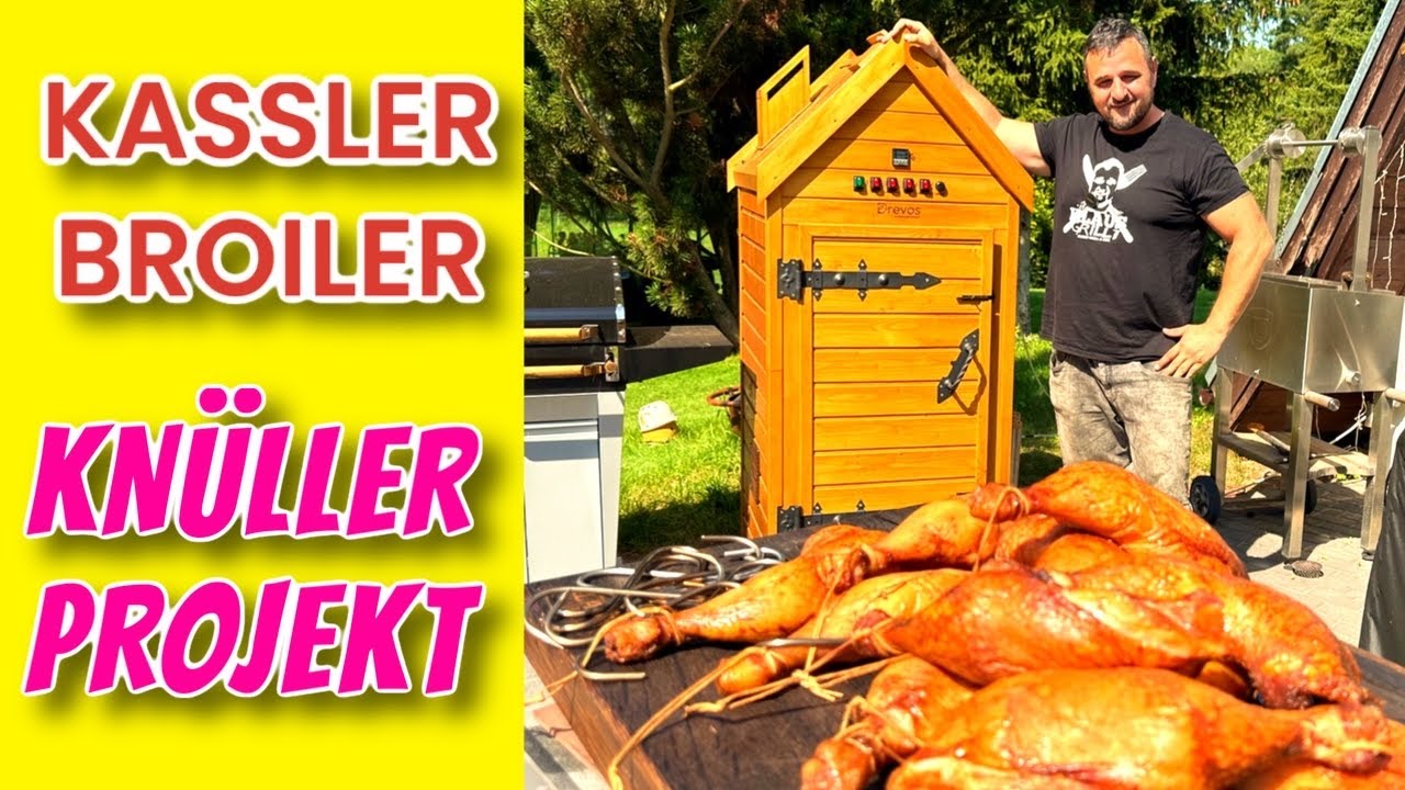 KASSELERBROILER selbst gemacht!  Krasses Räucherprojekt! --- Klaus grillt