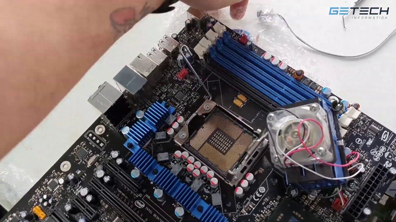 FAZENDO MAIS DINHEIRO COM SUCATA! PLACA MÃE INTEL DX58SO