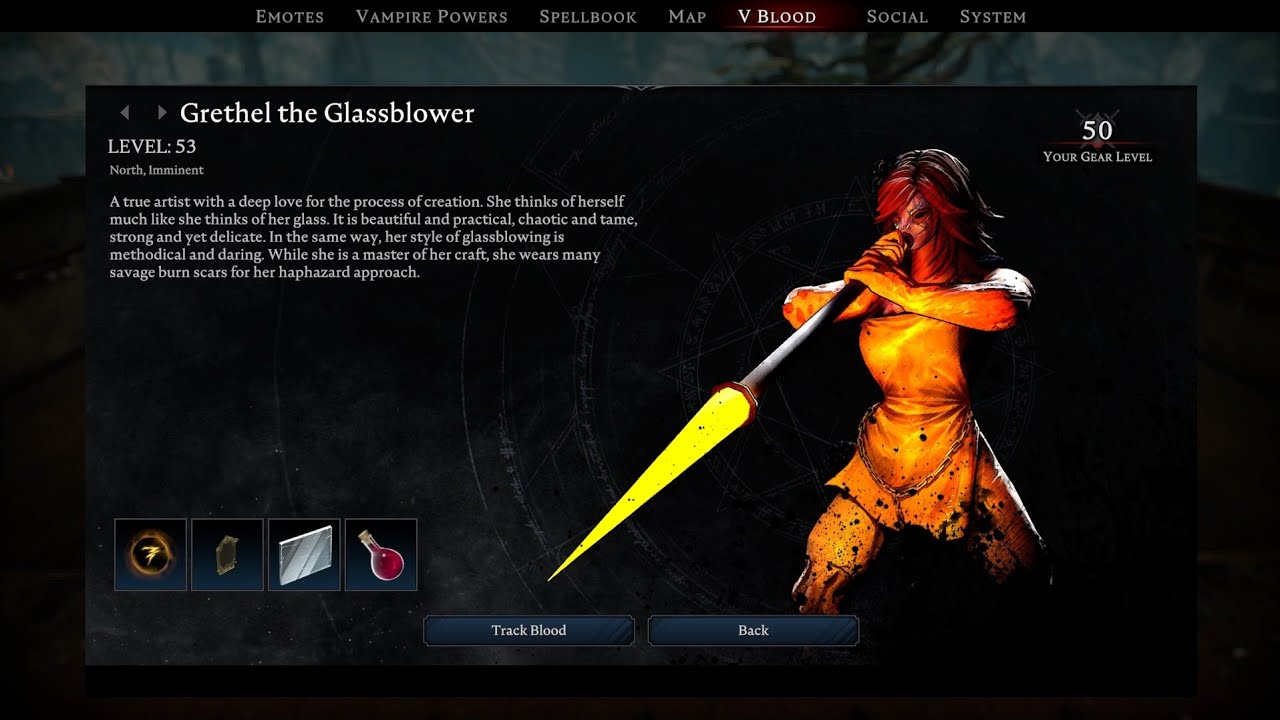 V Rising | Brutal Grethel the Glassblower, Frost Approach