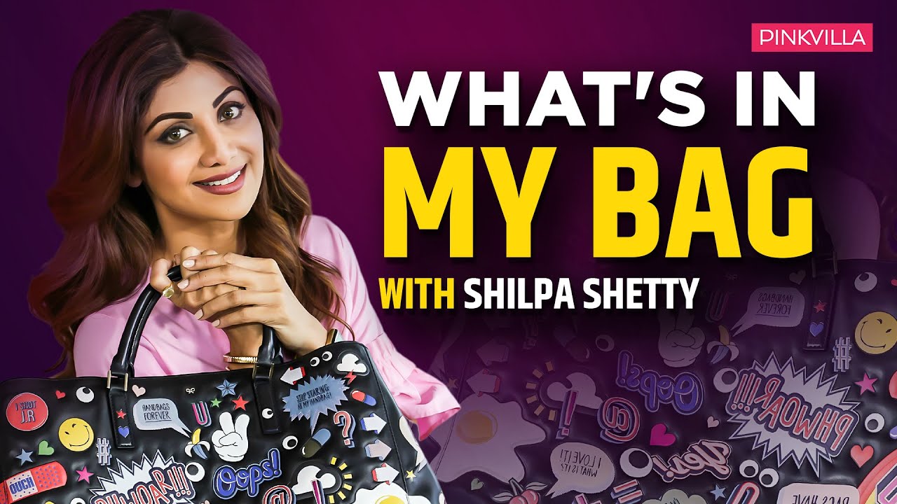 What's in My bag with Shilpa Shetty Kundra | Fashion | Pinkvilla | Shilpa Shetty