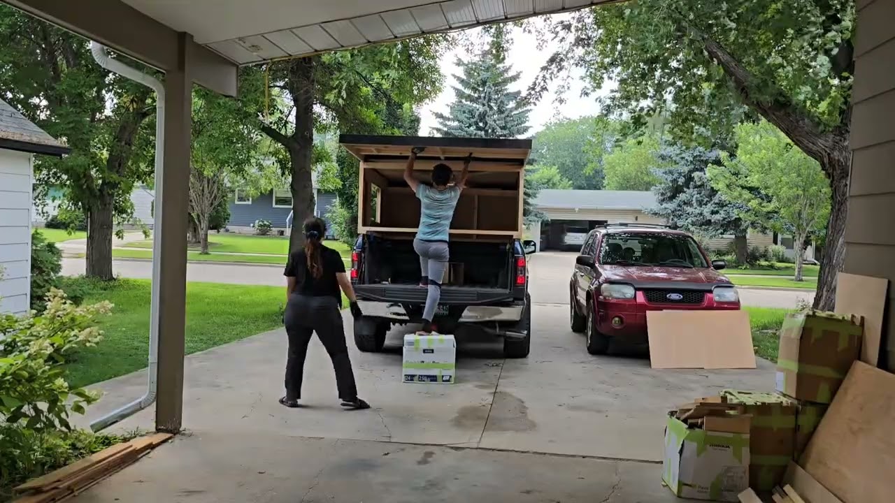 My DIY Pop Up Truck Camper # 9 : building the hardwares #diy #lifeisbutadream 