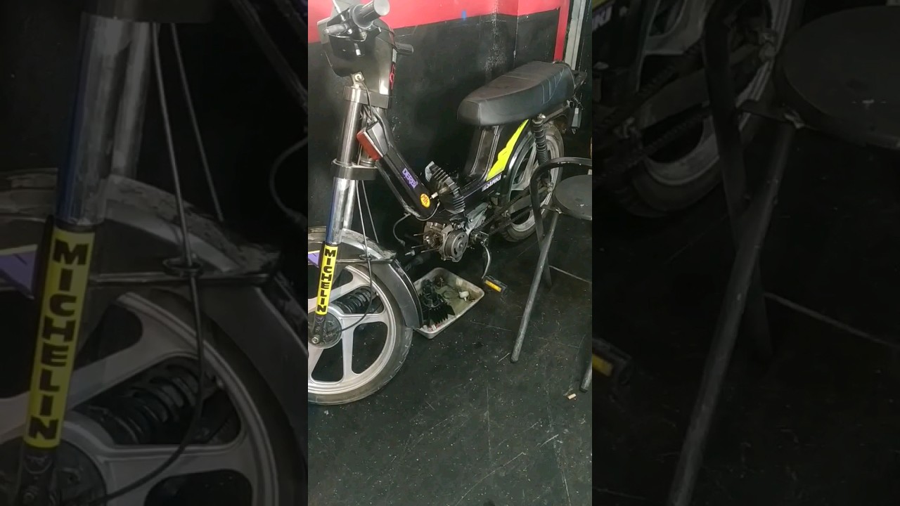 mobilete mexida #motoboy #brasil #espanha #motovlog #ifood #viral #moto #video #derbi #shorts #grau