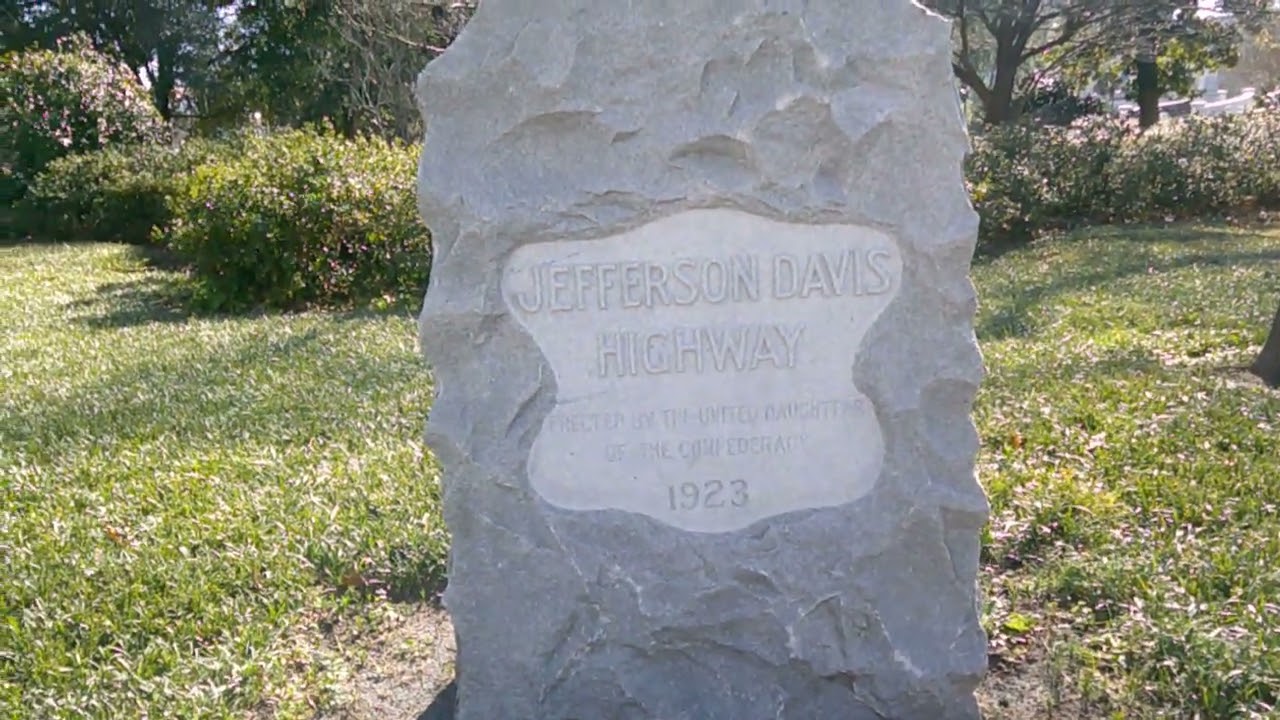 Standing on Jefferson Davis Highway