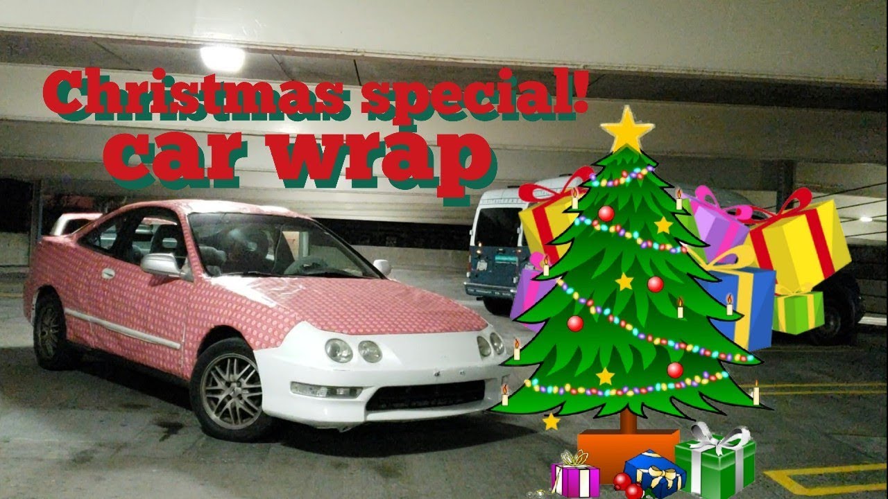 Christmas wrapping my car!....GONE WRONG!!! - Hectorwho