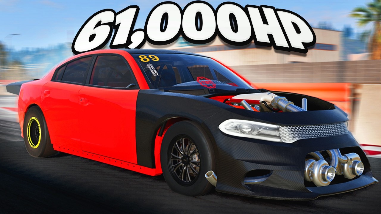 Принимаем поставку Hellcat Charger мощностью 61 000 л.с. в BeamNG Drive