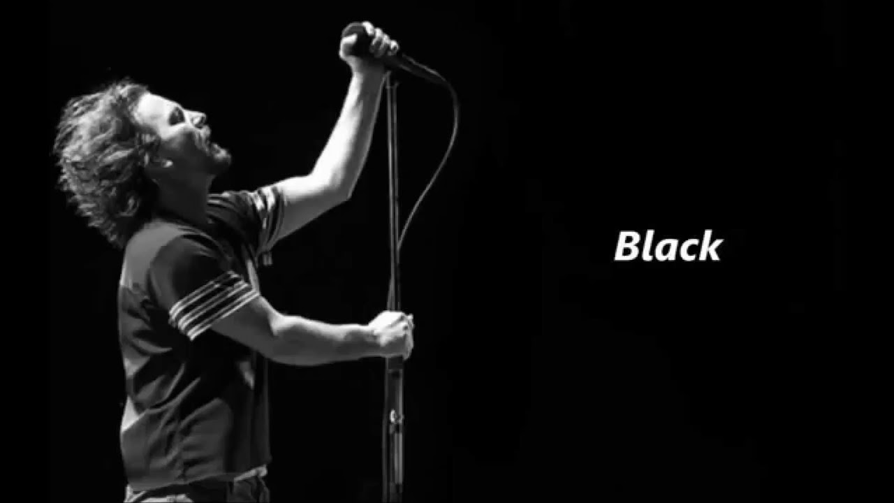 Pearl jam - Black (Piano & EV Voice)