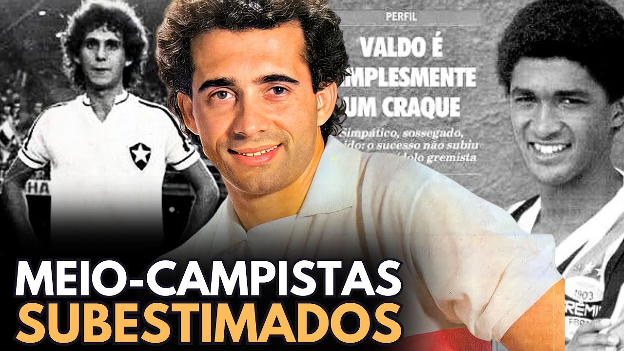 Meio-campistas RENEGADOS que NÃO têm o seu devido VALOR [ANOS 80 e 90]