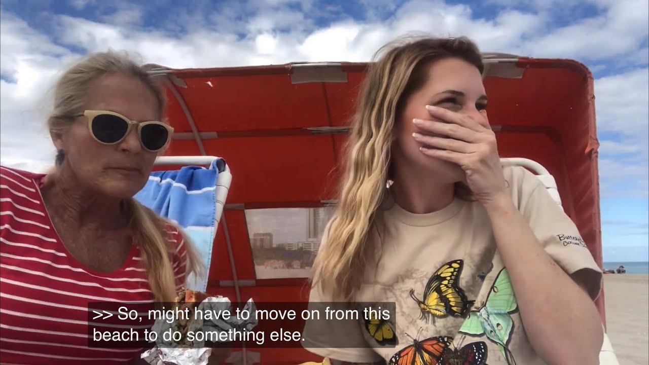 Clothing optional beach and Korean BBQ?! 