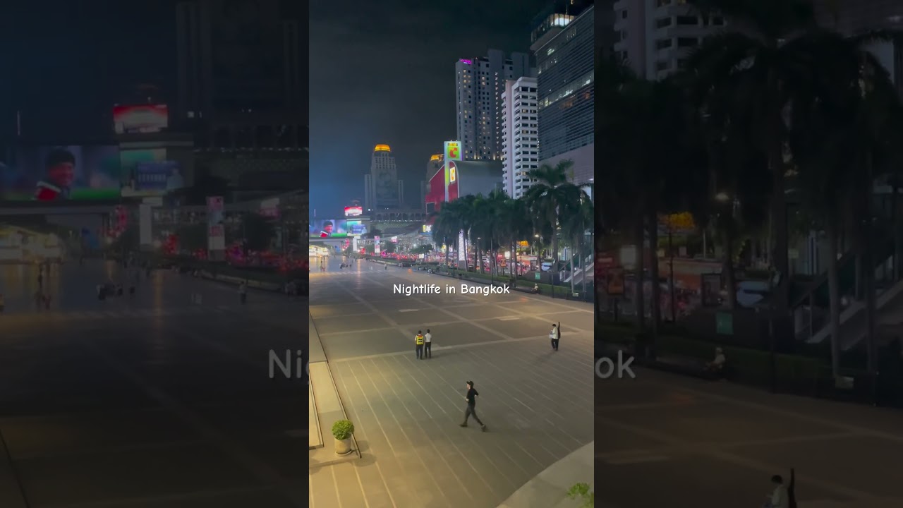 Nightlife in Bangkok #travel #shorts