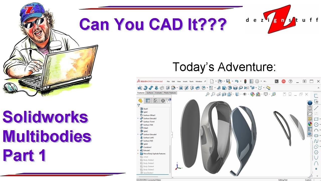 Solidworks multi-bodies part 1