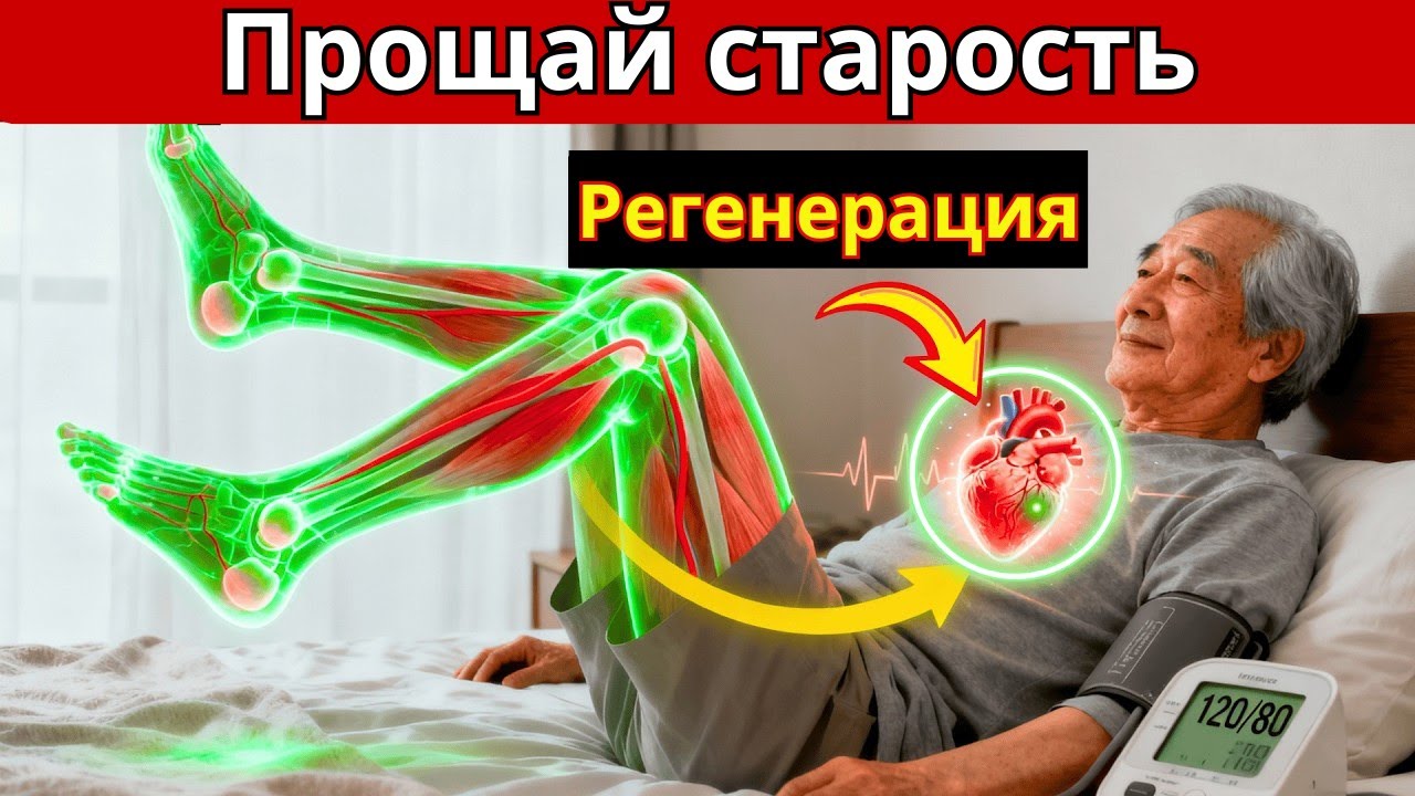 НИКОГДА не вставайте с кровати резко! Сделайте ЭТО за 4 минуты, чтобы спасти сердце и сосуды