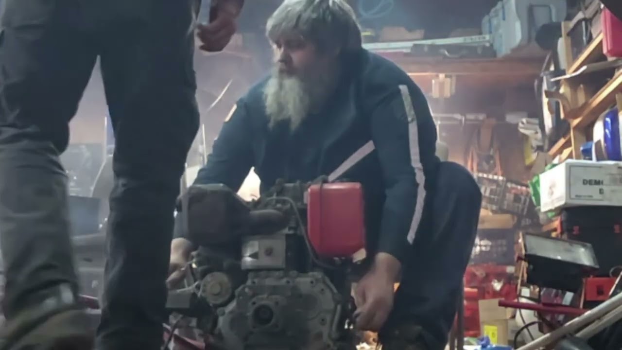 Just working in the garage #engine #mechanic #idk 