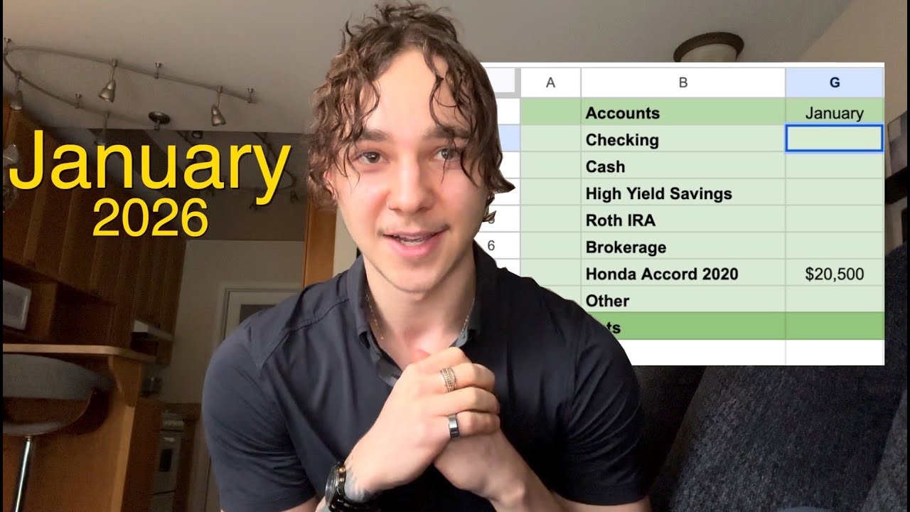 My Net Worth at 23 ~ Road to 100K (January 2026 Update)