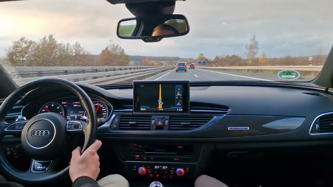 Audi Rs6 4g c7 Performance 750 PS HP German Autobahn