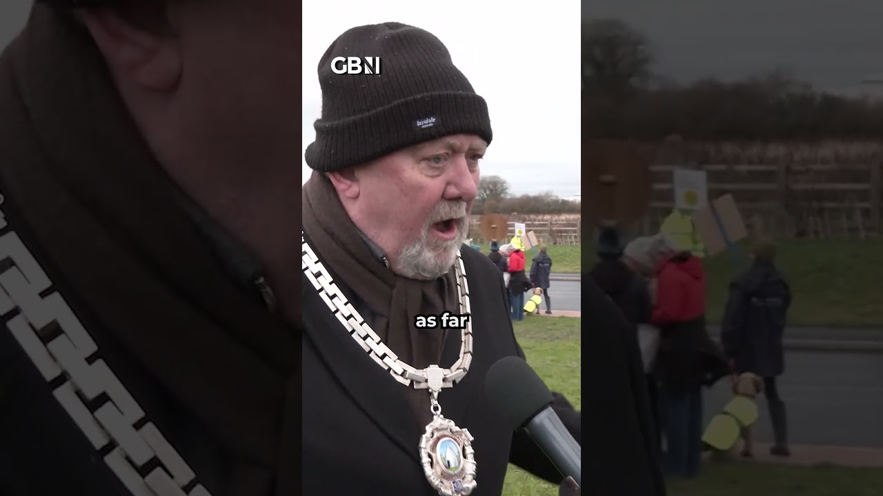 Village protests government plans to build 20,000 new homes on greenbelt land