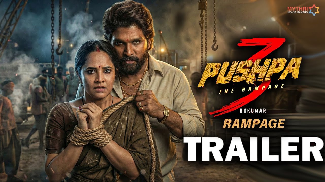 Pushpa 3: The Rampage - Trailer | Allu Arjun | Vijay Devarkonda | Rashmika M | Sukumar