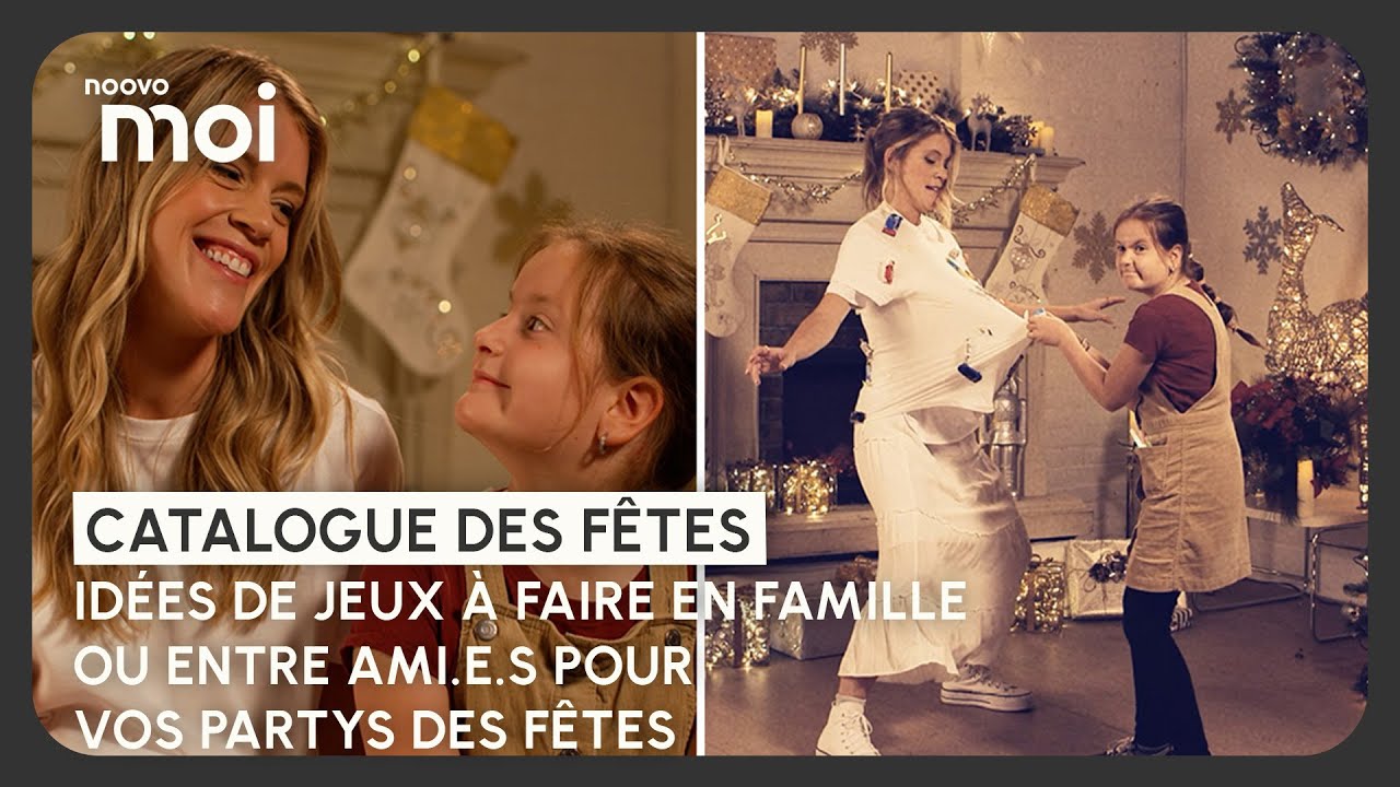 Idées de jeux à faire en famille ou entre ami.e.s pour vos partys des fêtes