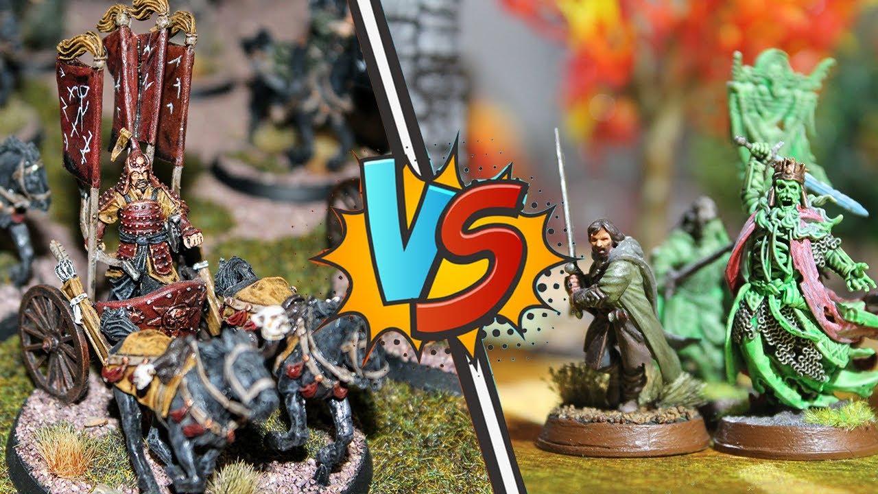 Middle Earth SBG Battle Report - Khand Vs. The Return of the King LL 800pts
