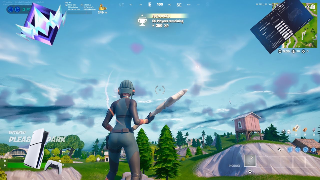 PS5 Slim Fortnite Unreal Ranked Reload Gameplay (4K 60FPS) + Best *AIMBOT* Controller Settings🎯