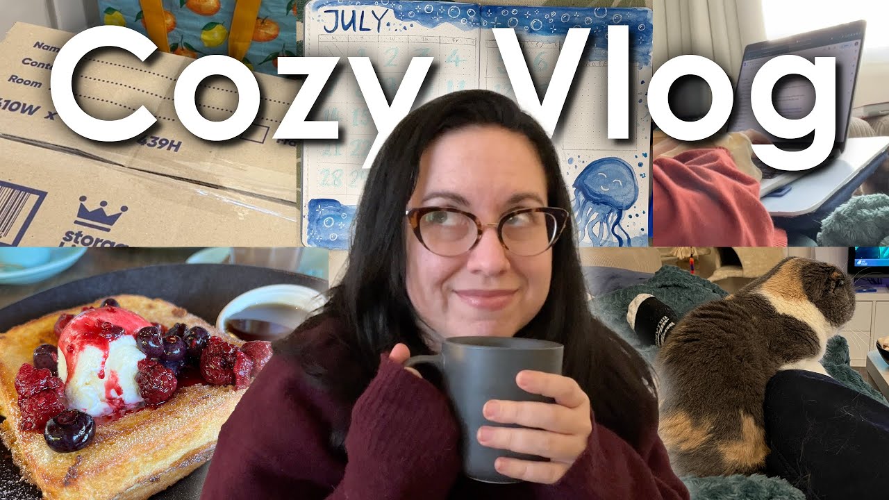 Cozy winter in Brisbane, book updates, new bullet journal setup, and more
