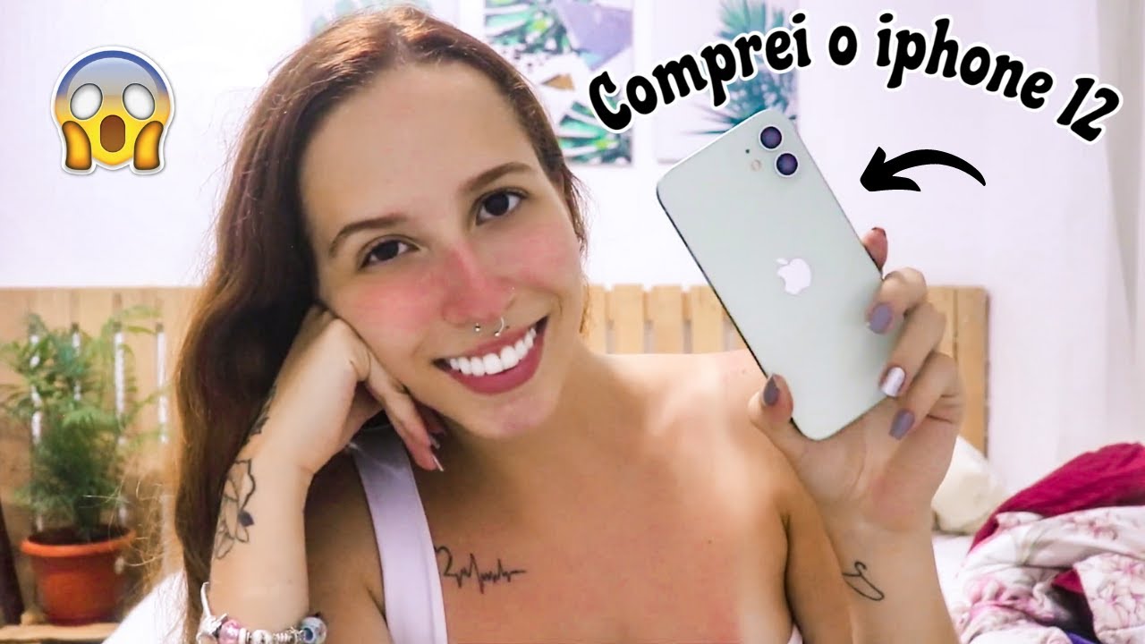 VLOG COMPREI UM IPHONE 12 + VALORES + UNBOXING