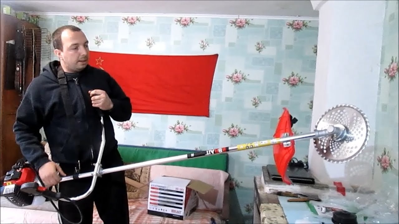 МОТОКОСА (ТРИММЕР БЕНЗИНОВЫЙ) BRAIT BR-580! РАСПАКОВКА/ОБЗОР КОМПЛЕКТАЦИИ/ПОШАГОВАЯ СБОРКА + СОВЕТЫ!