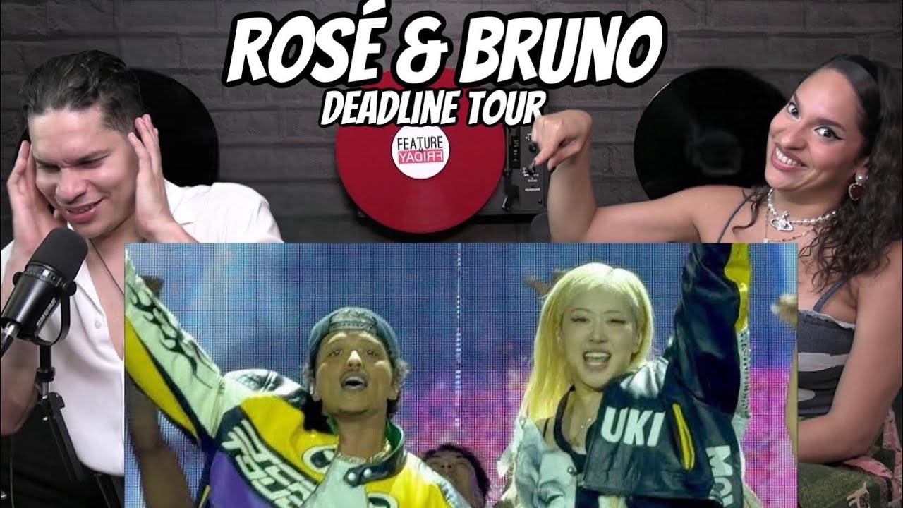 NO WAY!?!Waleska & Efra react to Rose & Bruno Mars Peforming APT in Blackpink Deadline Concert 2025