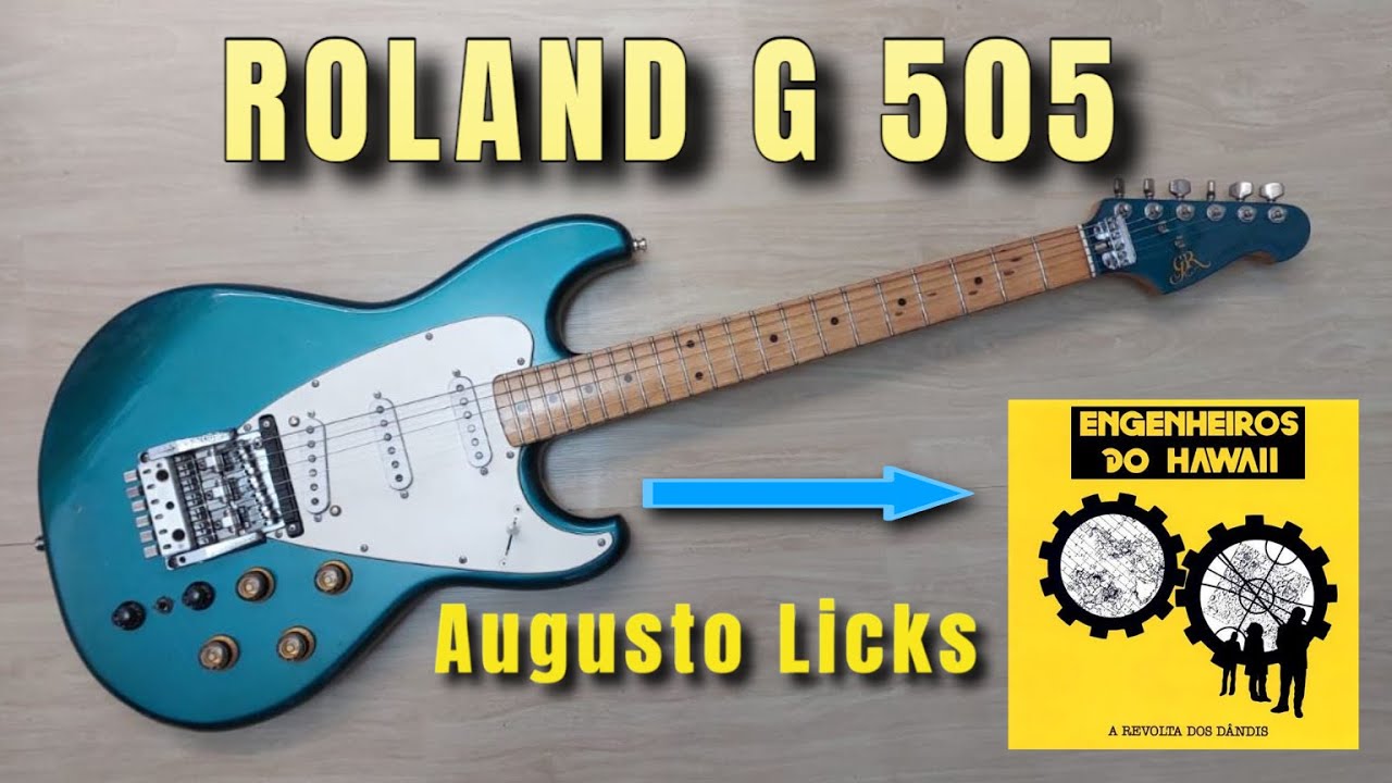 A Guitarra que o Augusto Licks gravou Infinita Highway (Especial dia do Rock)