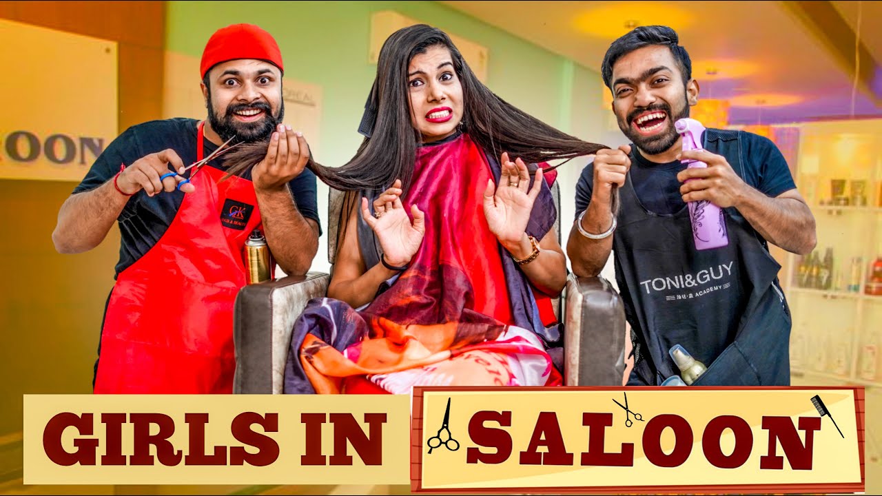 Girls In Saloon | Sanjhalika Vlog
