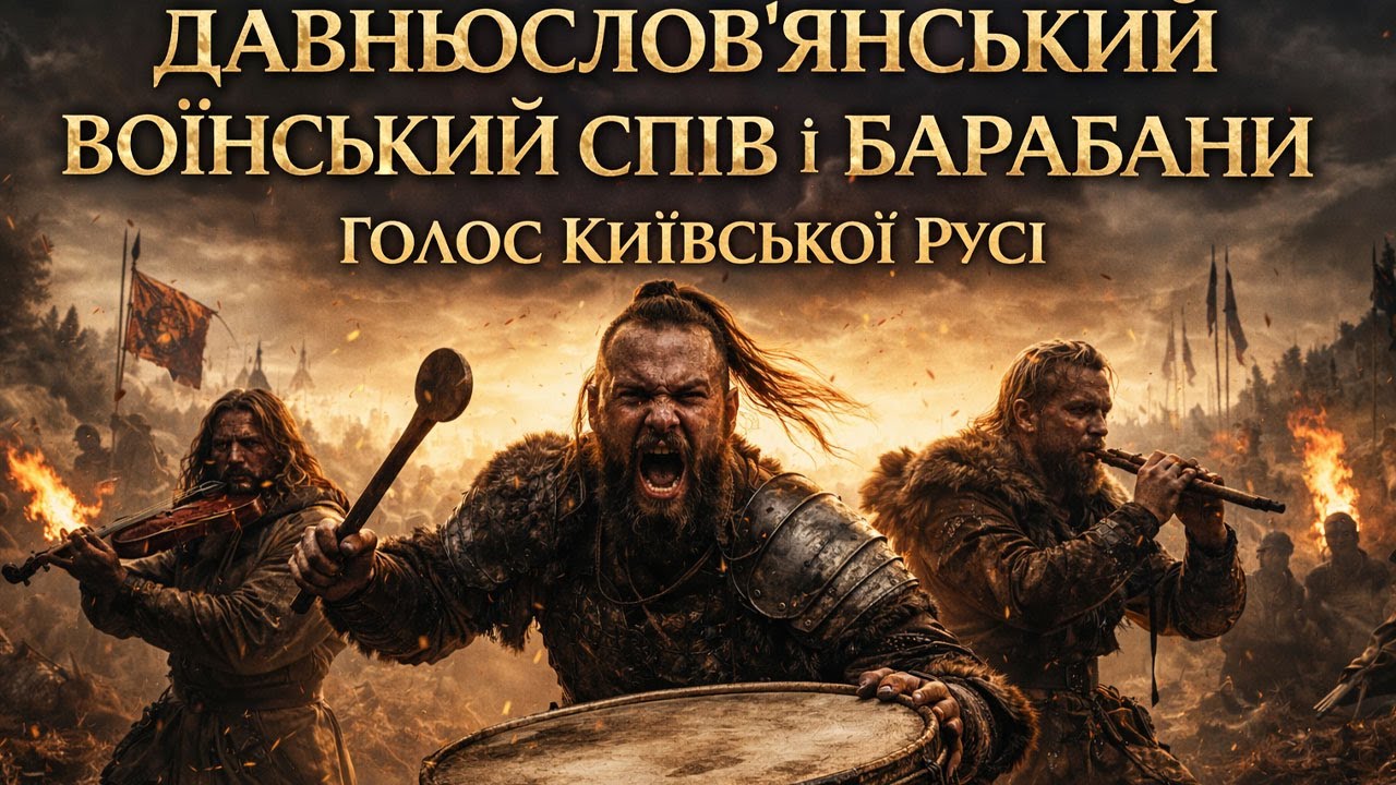 Голос Київської Русі | Бойовий спів і барабани | War Chant and Drums | The Voice of Kyivan Rus