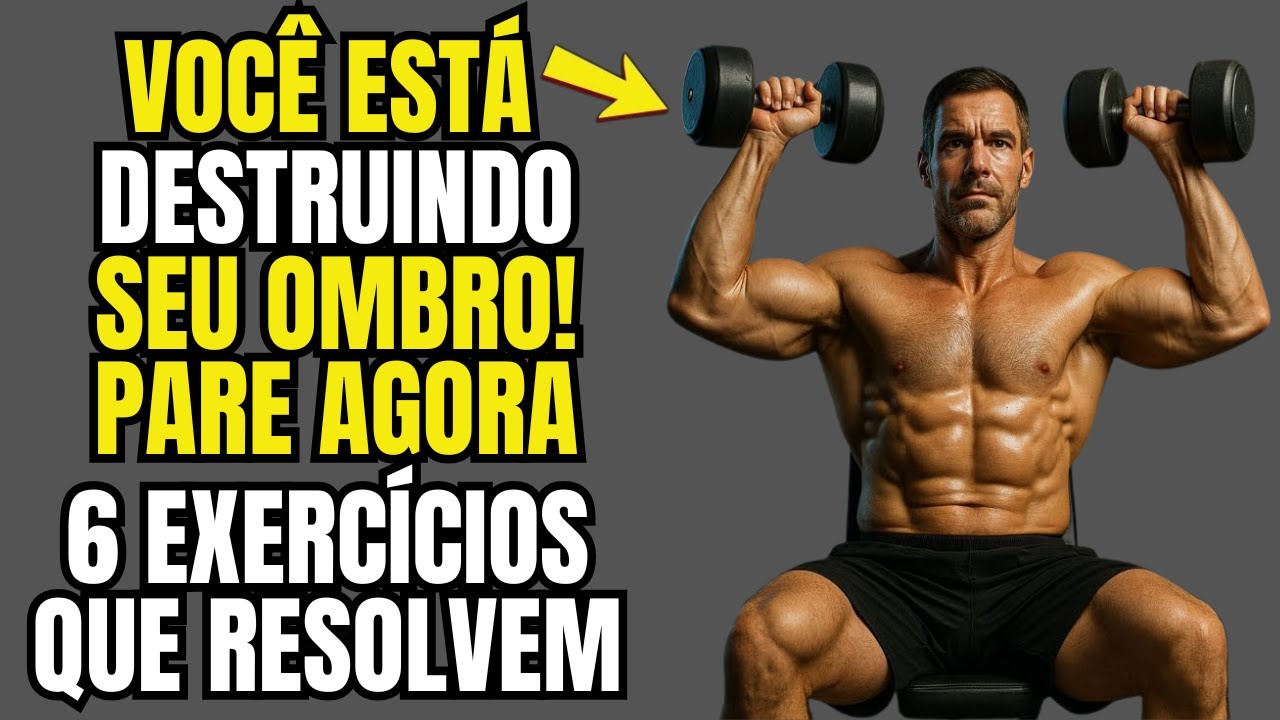 Por Que Seus OMBROS DOEM (E 6 EXERCÍCIOS Em Casa Que IMPEDEM ISSO DE PIORAR)