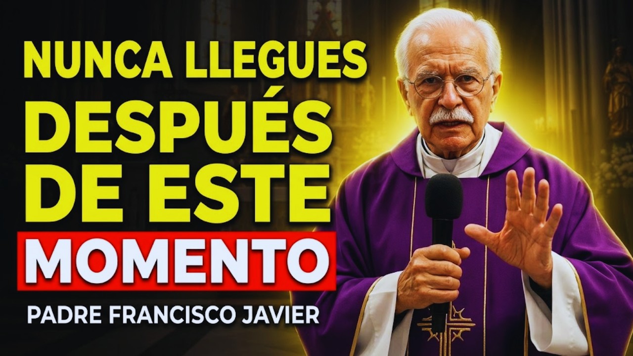 EL MOMENTO EXACTO EN QUE LLEGAR TARDE A MISA SE CONVIERTE EN PECADO | PADRE FRANCISCO JAVIER