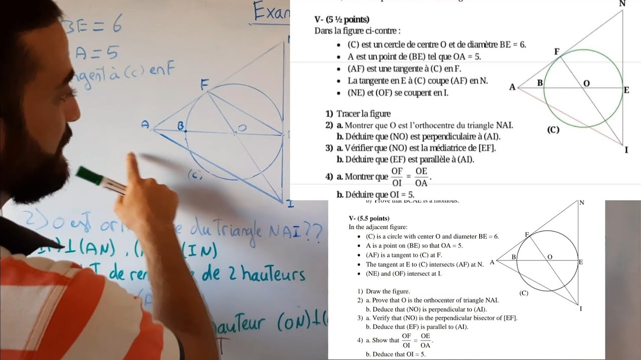 تصحيح دورة 2022 الاستثنائية, الشهادة المتوسطة،Exam brevet,session 2022