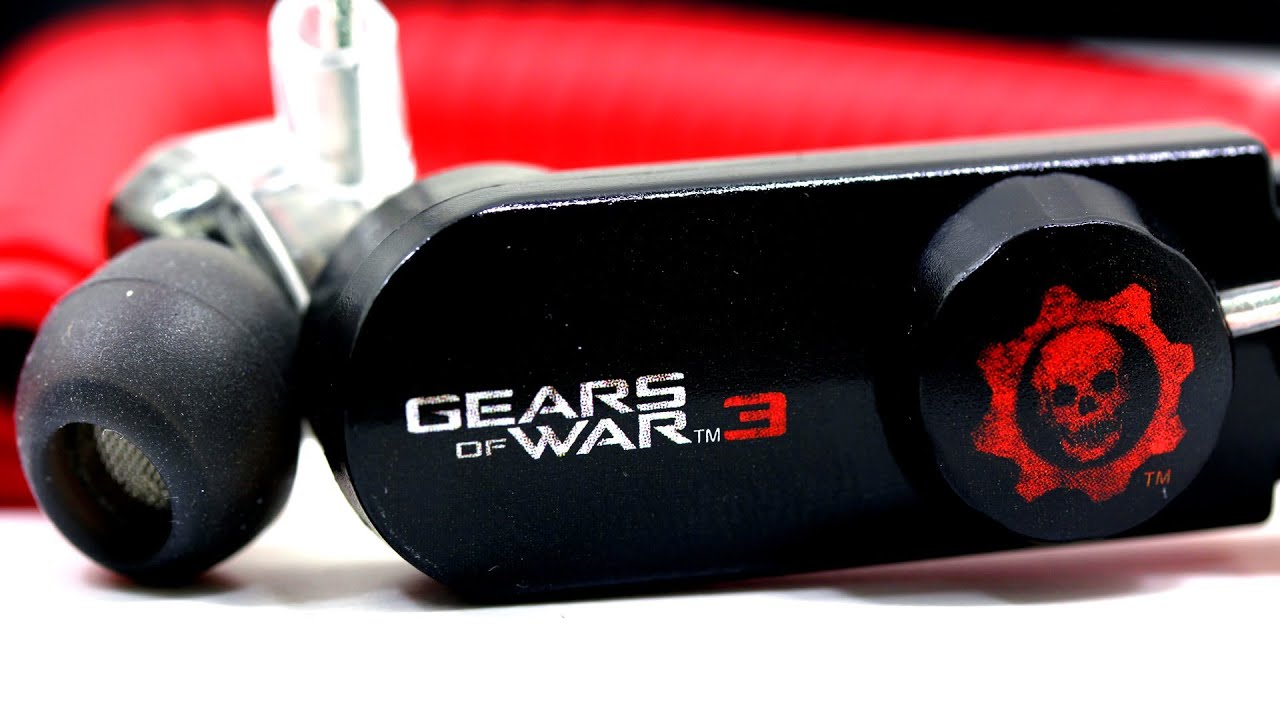 Gears of War 3 Throat Communicator Unboxing & Overview
