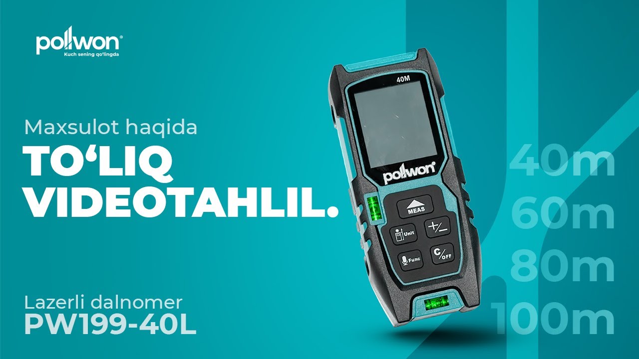 🔹Eng hamyonbop Lazerli masofa o'lchagich haqida | To'liq video obzor!