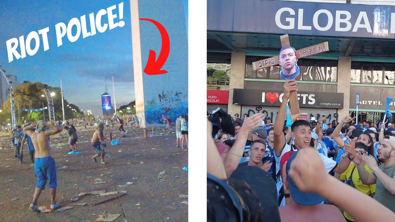 The Good, Bad + UGLY Scenes During The World Cup Celebrations In Argentina 🇦🇷