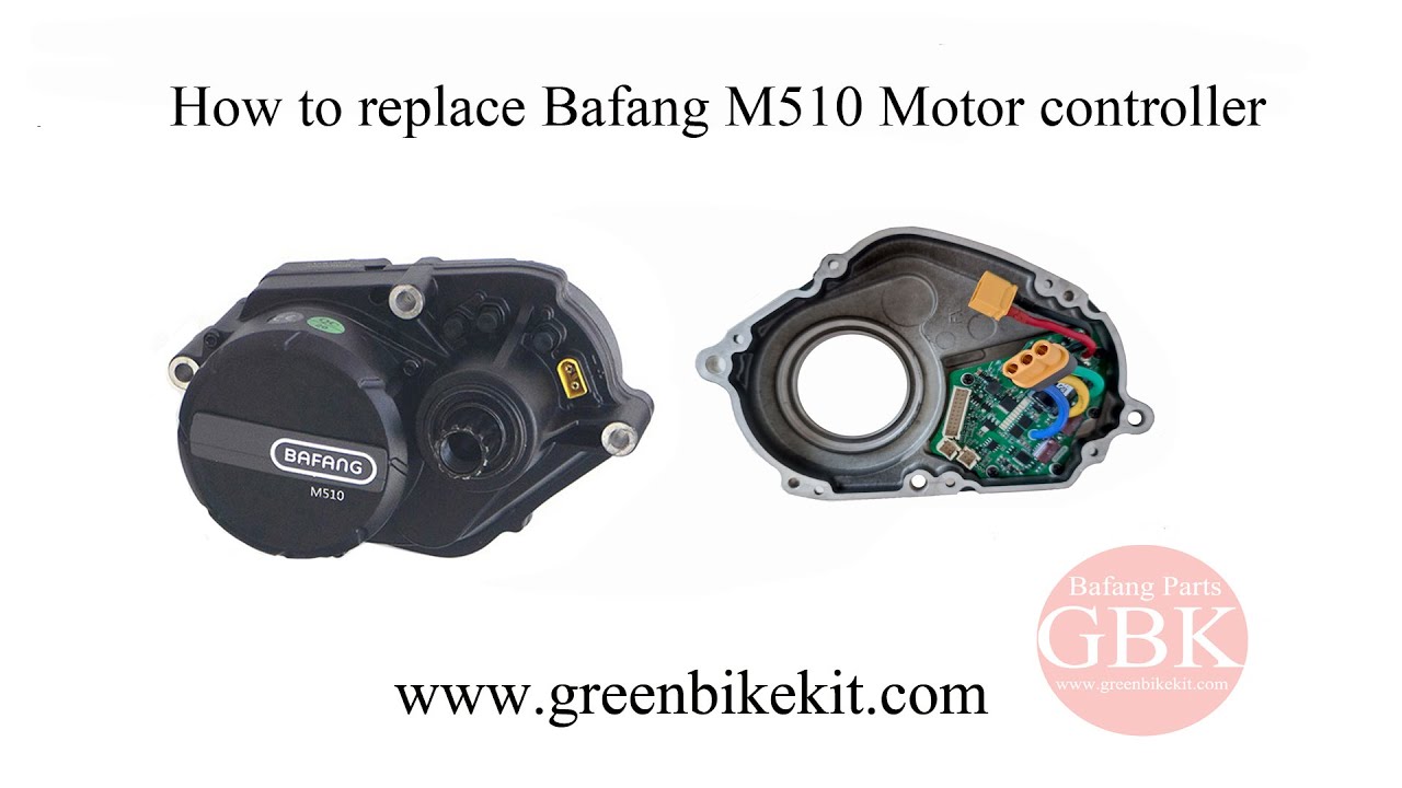 how to replace bafang m510 g522 motor controller