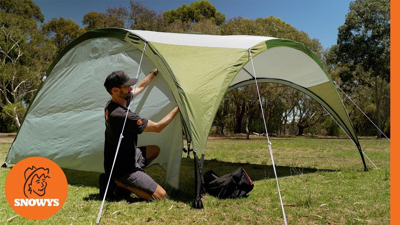 Coleman Event 15 Deluxe Shelter + Sunwall - How to setup & pack away