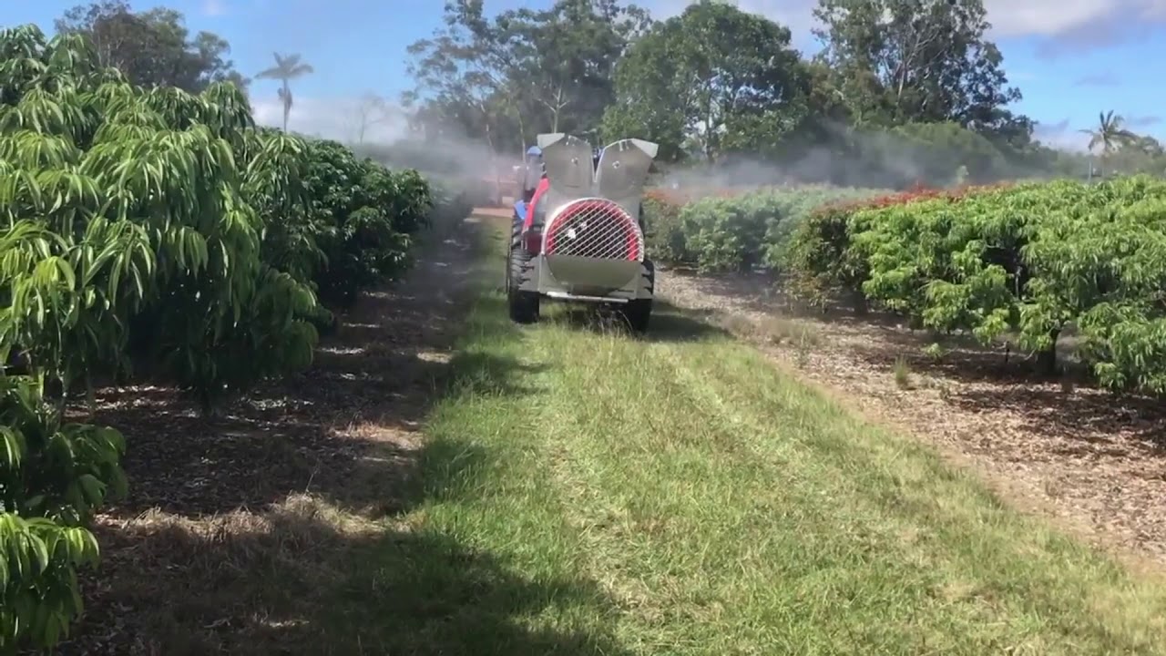Silvan 3000ltr sprayer with Radak on delivery day