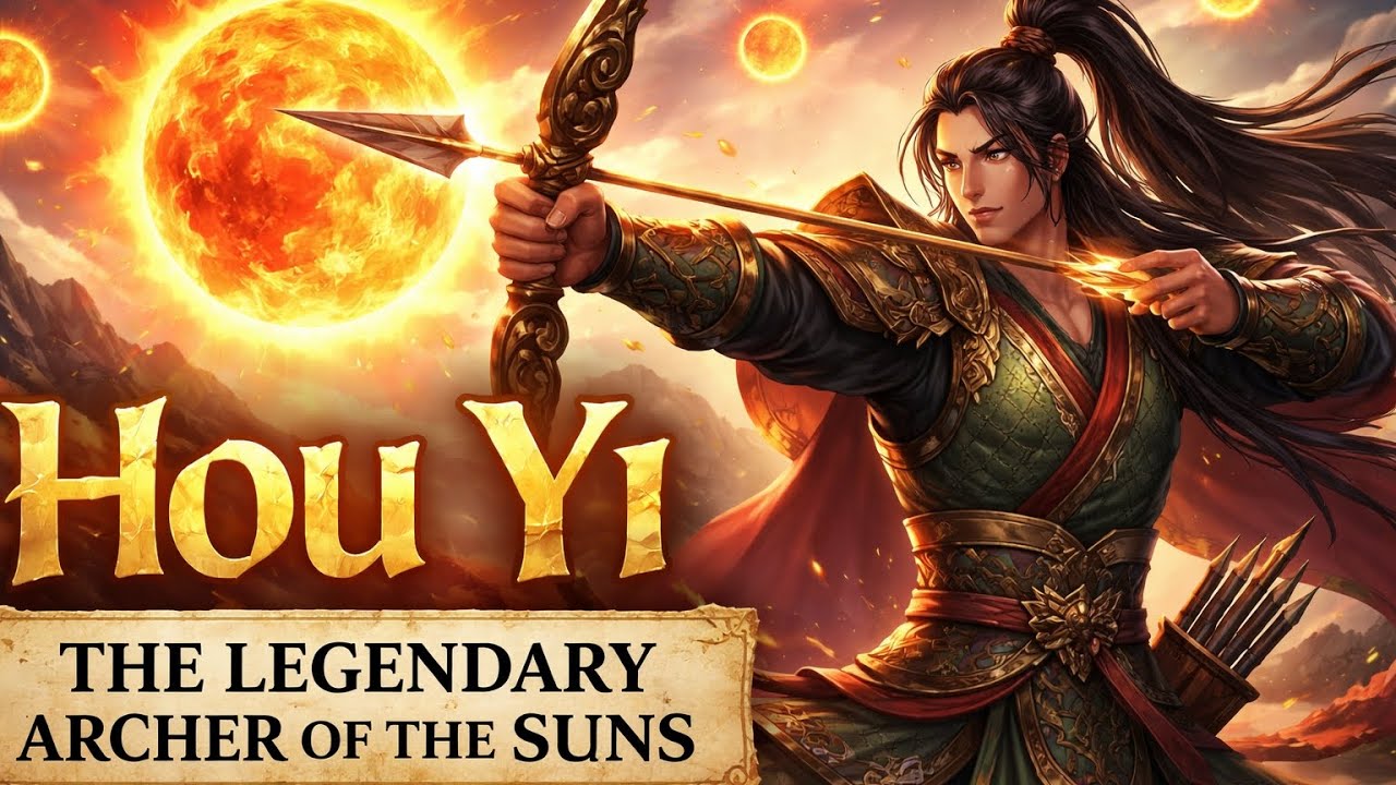 Hou Yi and the Ten Suns: The Legendary Chinese Myth of the Archer Who Changed the Sky