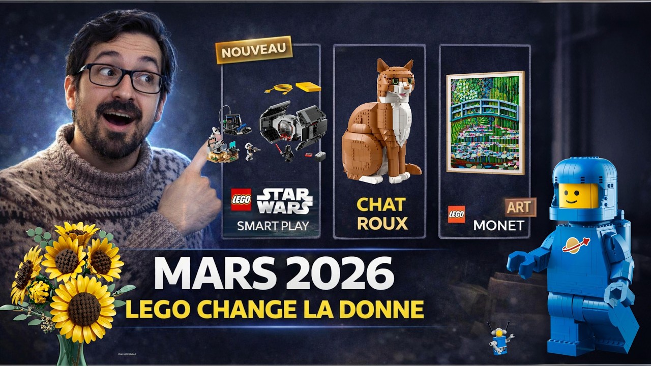 LEGO 2026 : Le changement que personne n'attendait ! GUIDE COMPLET DES SORTIES DE MARS