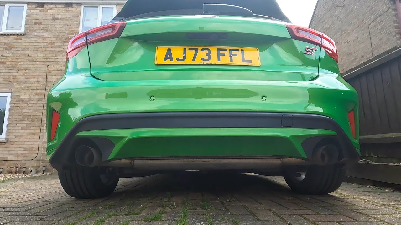 Mk4.5 Focus ST Exhaust Sound - Cold Start & Track Mode Sound