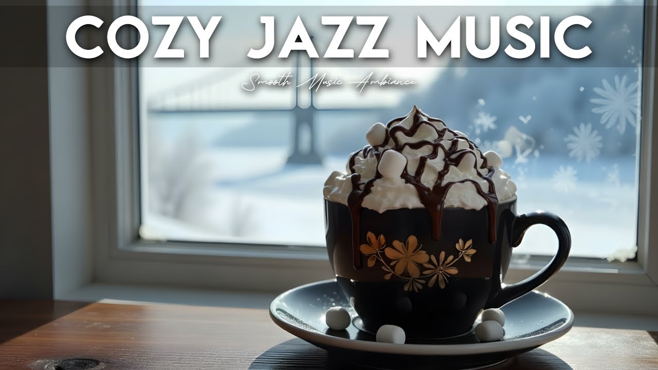 Cozy Jazz Music ☕ Coffee Shop Ambiance & Sweet Jazz Music for Relaxing.