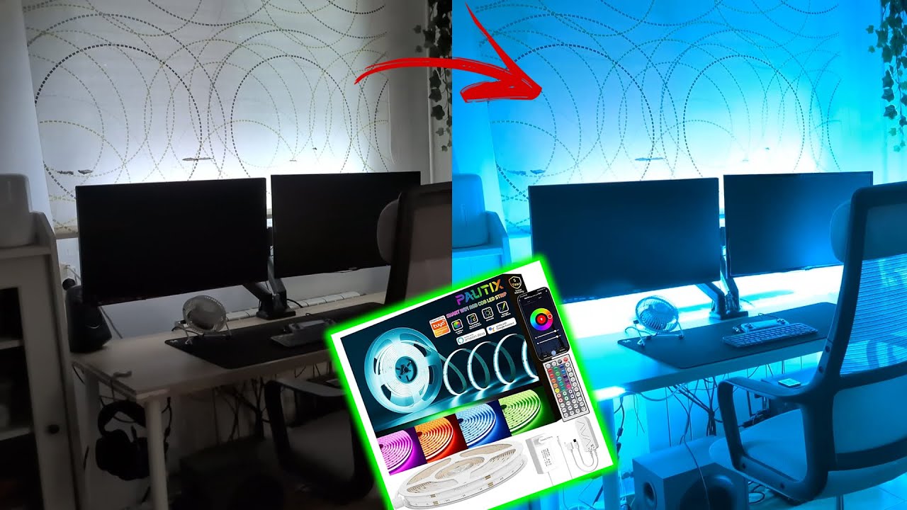 💡 La mejor TIRA LED COB RGBIC gracias a PAUTIX para iluminar