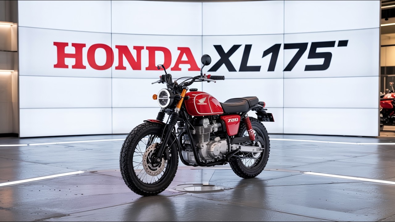 Обзор Honda XL175 2026 года. Легенда двухколесного транспорта вернулась и стала лучше, чем когда-...