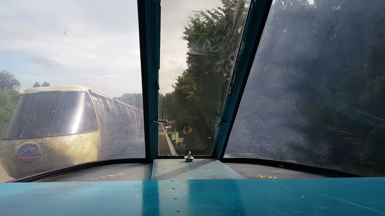 The Monorail POV. Alton Towers Resort. Oktoberfest, September 2021.