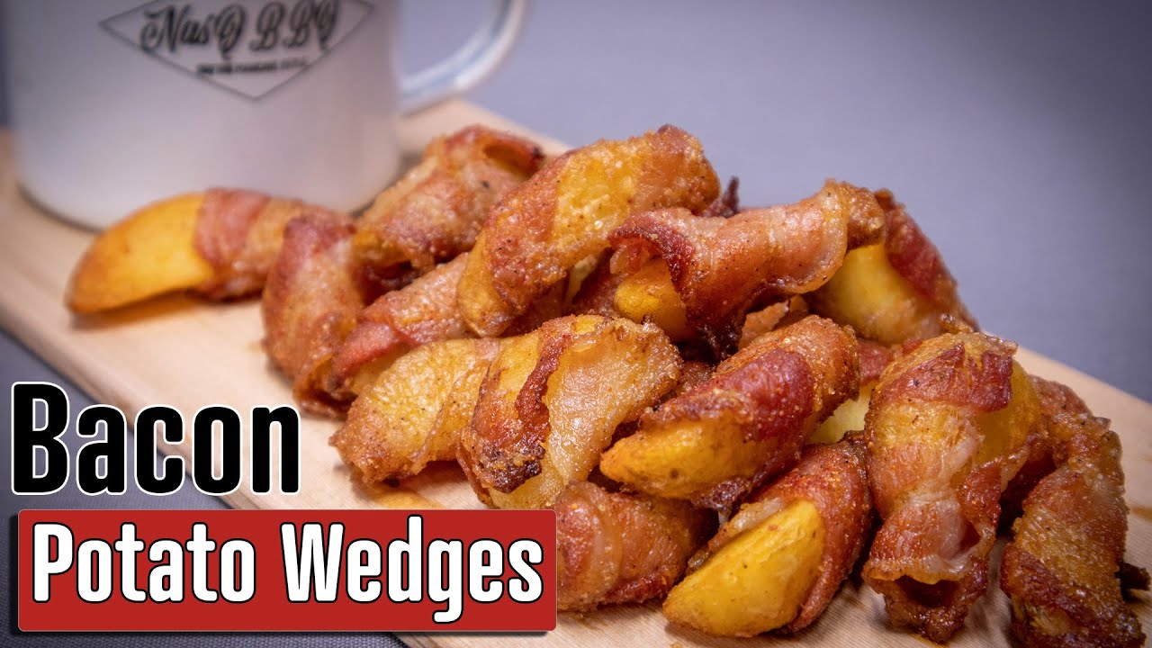 BBQ Bacon Potato Wedges - De lekkerste snack ooit van de BBQ?