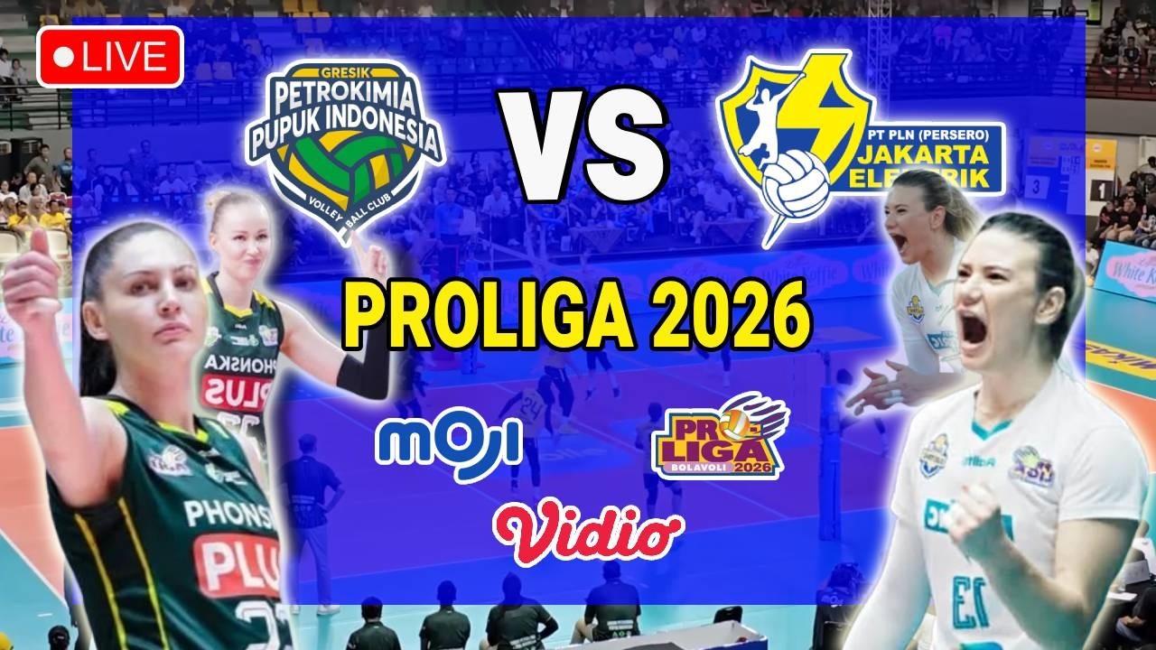 🔴 LIVE PROLIGA 2026 - Phonska Plus Pupuk Indonesia VS Electric PLN Mobile - Ilustrasi & Prediksi